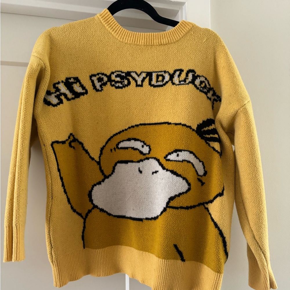 Psyduck Sweater Japanese Streetwear Rare